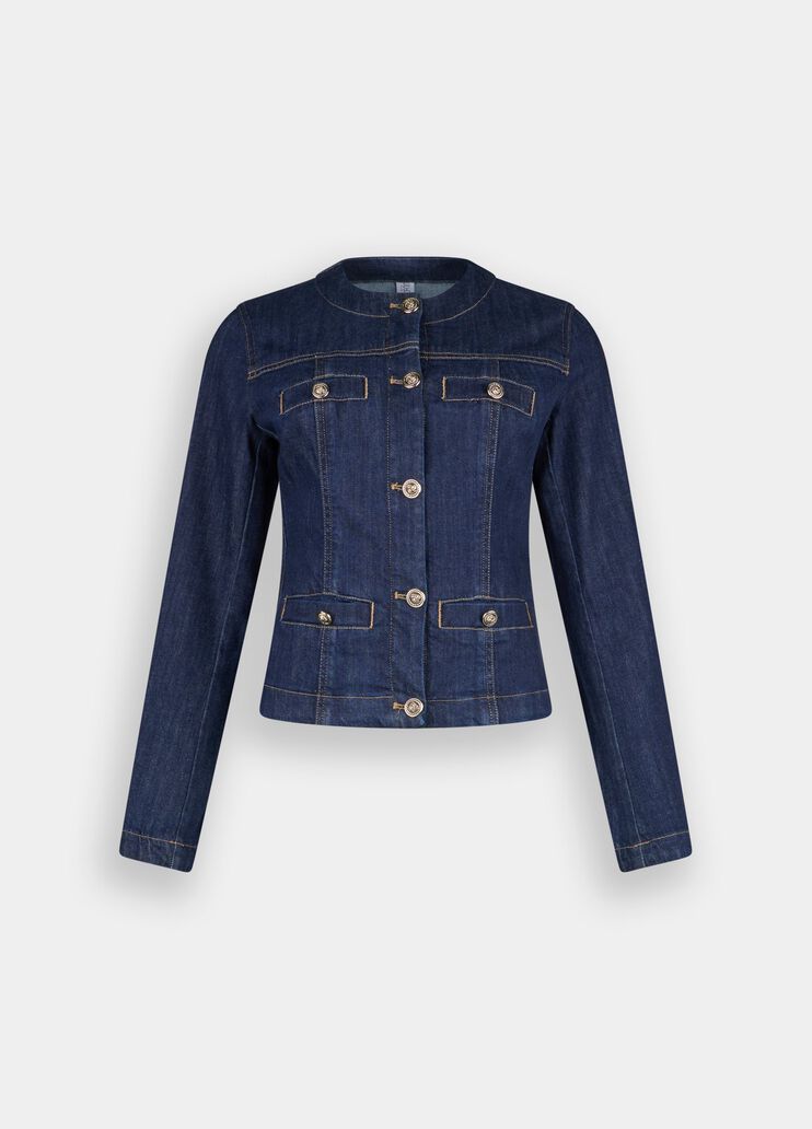 Denim jacket blue denim Liu Jo - large image number 6