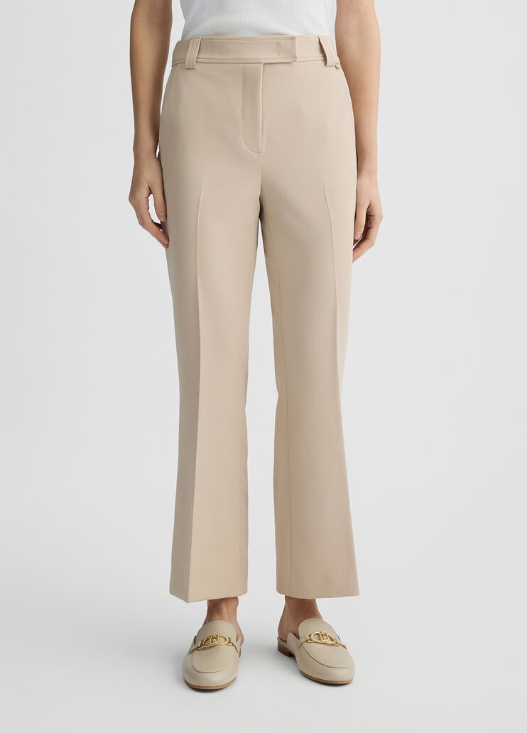 Cropped beige trousers beige Liu Jo - large image number 0 Cropped beige trousers beige Liu Jo - large image number 0