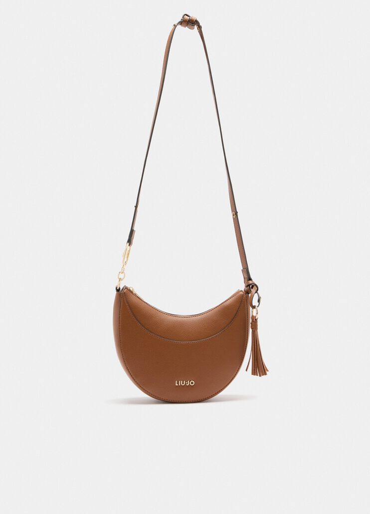 Borsa a spalla media con charm pan di zenzero Liu Jo - medium