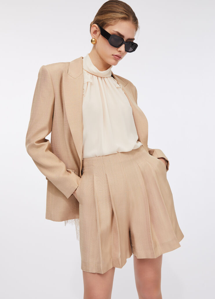 Short avec plis beige Liu Jo - medium