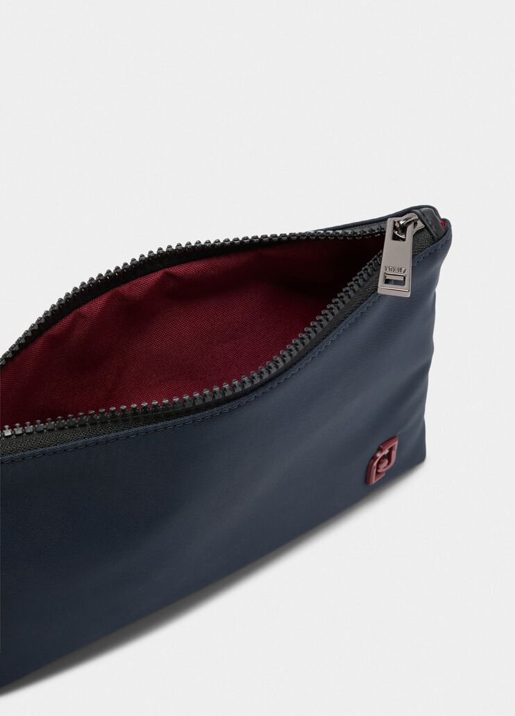 Pochette en nylon gris foncé Liu Jo - large image number 6