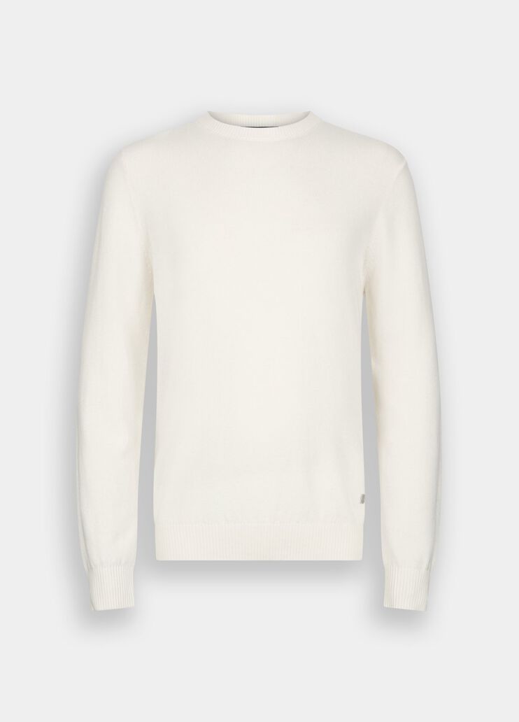 Wool and cashmere jumper white Liu Jo - large image number 6 Wool and cashmere jumper white Liu Jo - large image number 6
