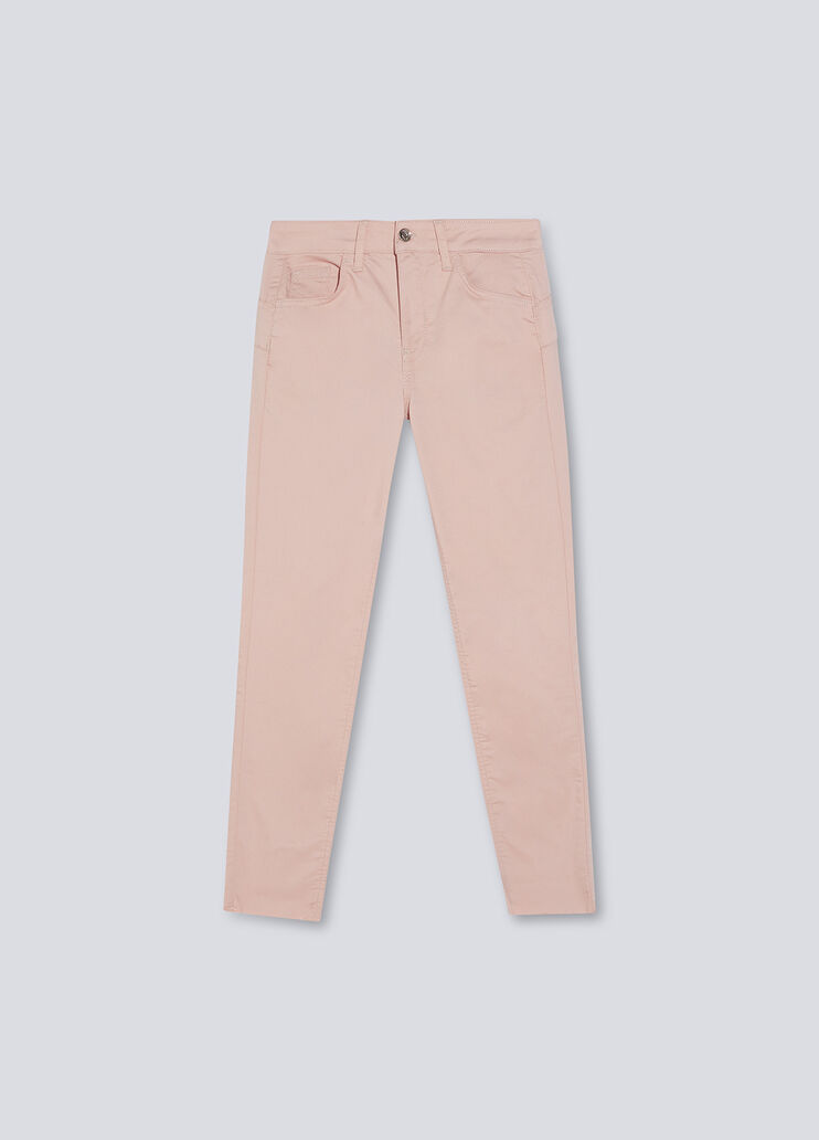 Skinny Bottom Up Trousers powder pink Liu Jo - large image number 4 Skinny Bottom Up Trousers powder pink Liu Jo - large image number 4