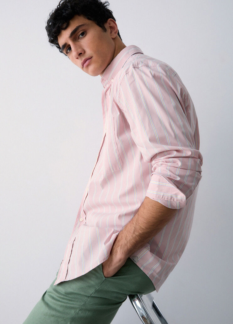 Gestreiftes Hemd Rosa Liu Jo - medium