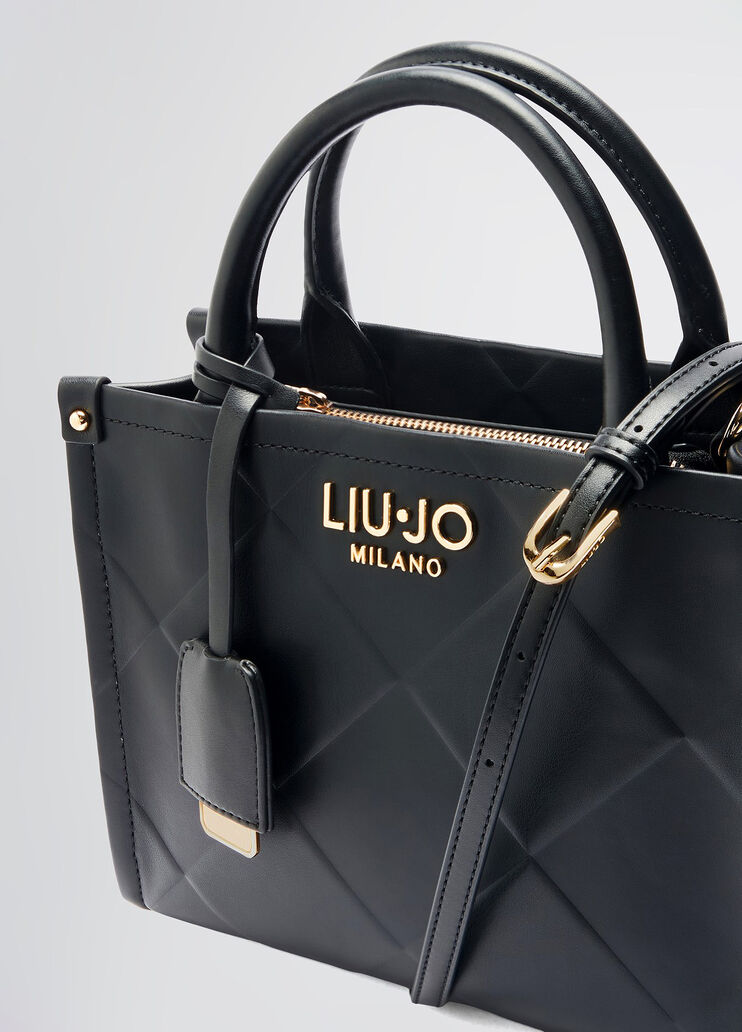 Small bag with charm black Liu Jo - large image number 5 Small bag with charm black Liu Jo - large image number 5