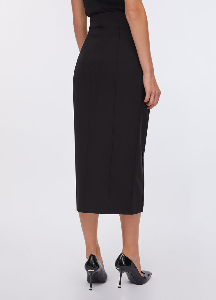 Long skirt with zip black Liu Jo - large image number 1