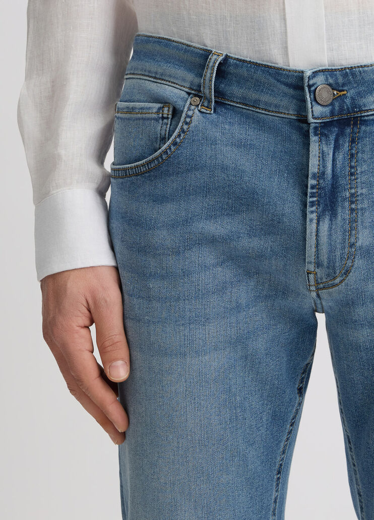 Slim-fit light jeans light denim Liu Jo - large image number 4 Slim-fit light jeans light denim Liu Jo - large image number 4