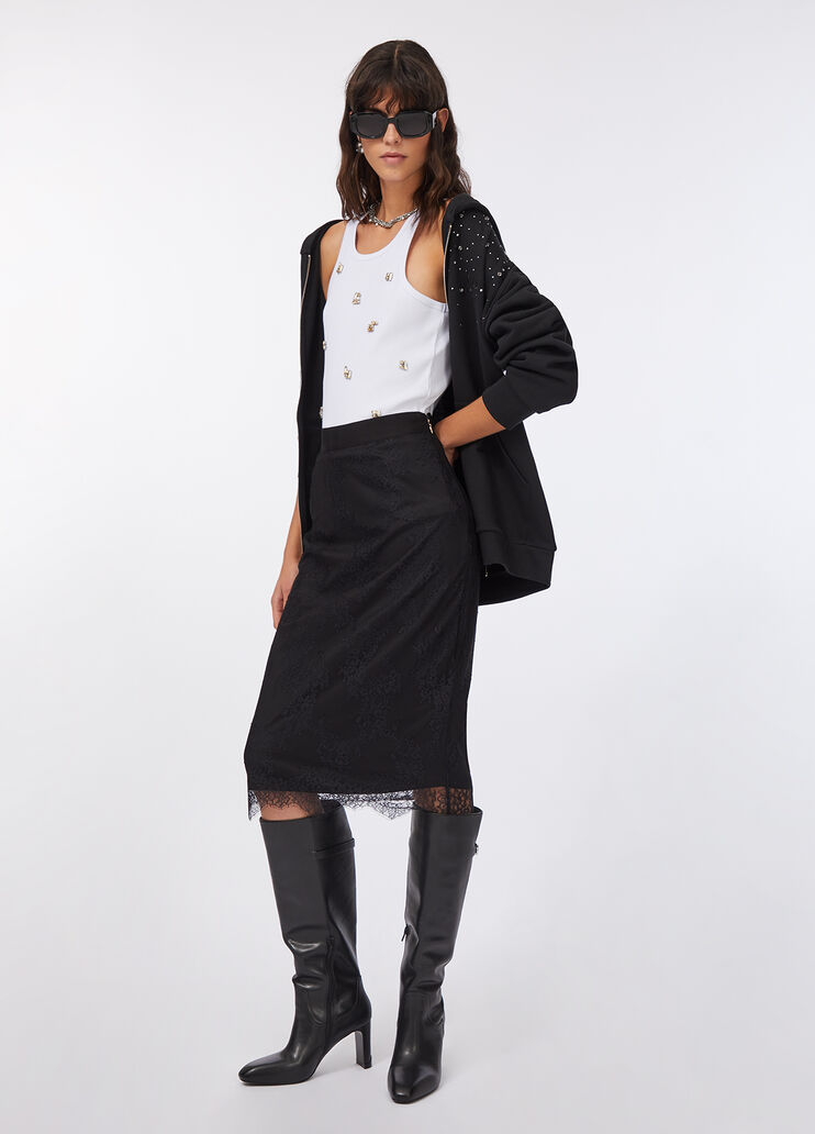 Lace skirt black Liu Jo - large image number 5