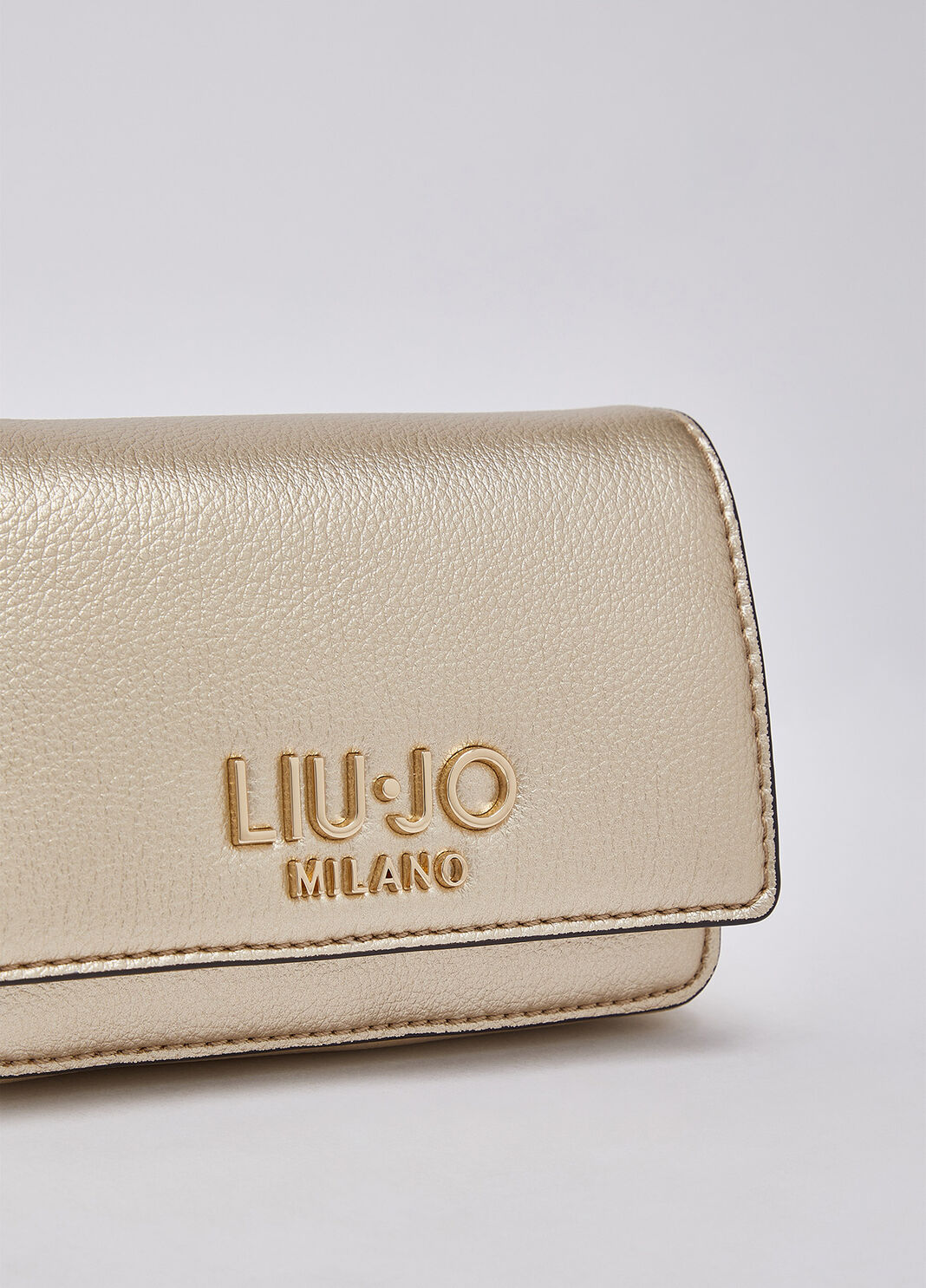 Mini crossbody bag light beige Liu Jo - large image number 4