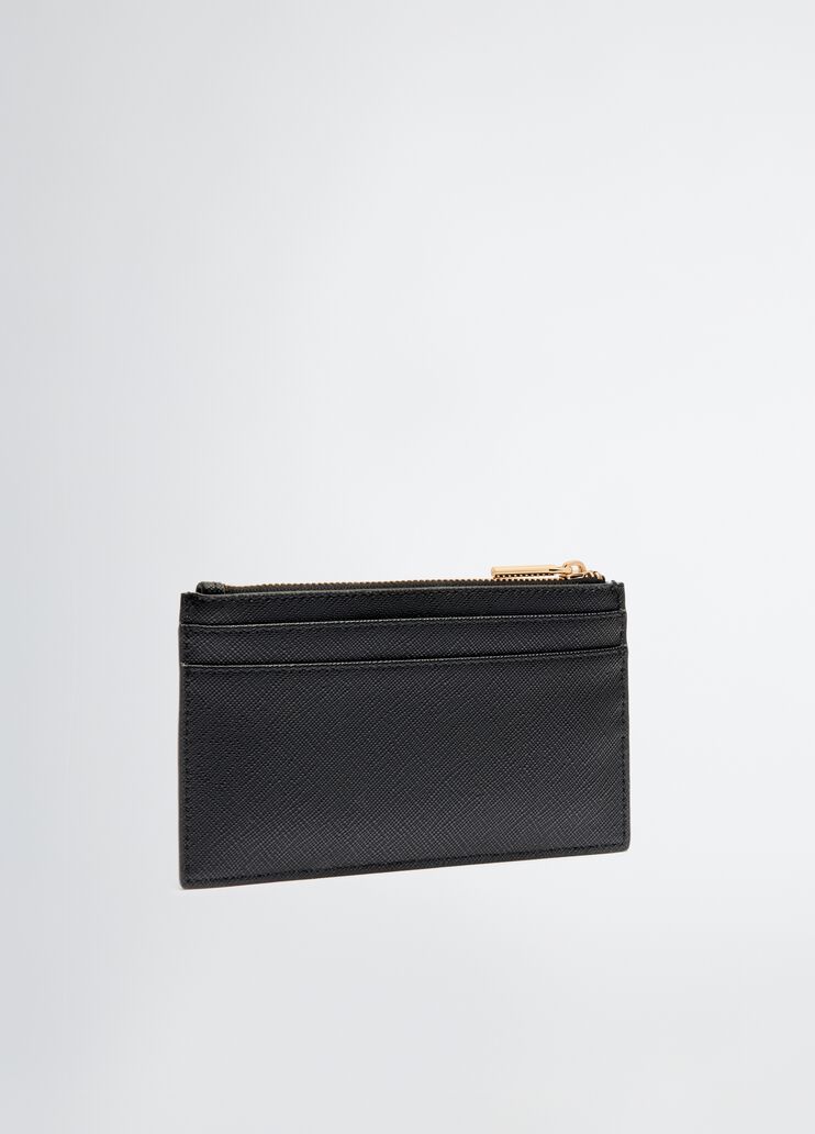 Card holder with zip black Liu Jo - medium