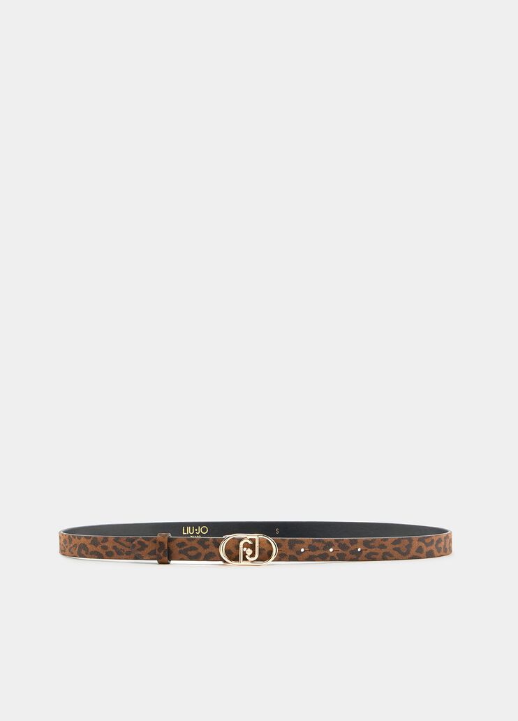 Suede belt animal print Liu Jo - medium