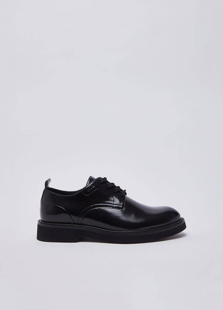 Glossy lace-up shoes black Liu Jo - medium