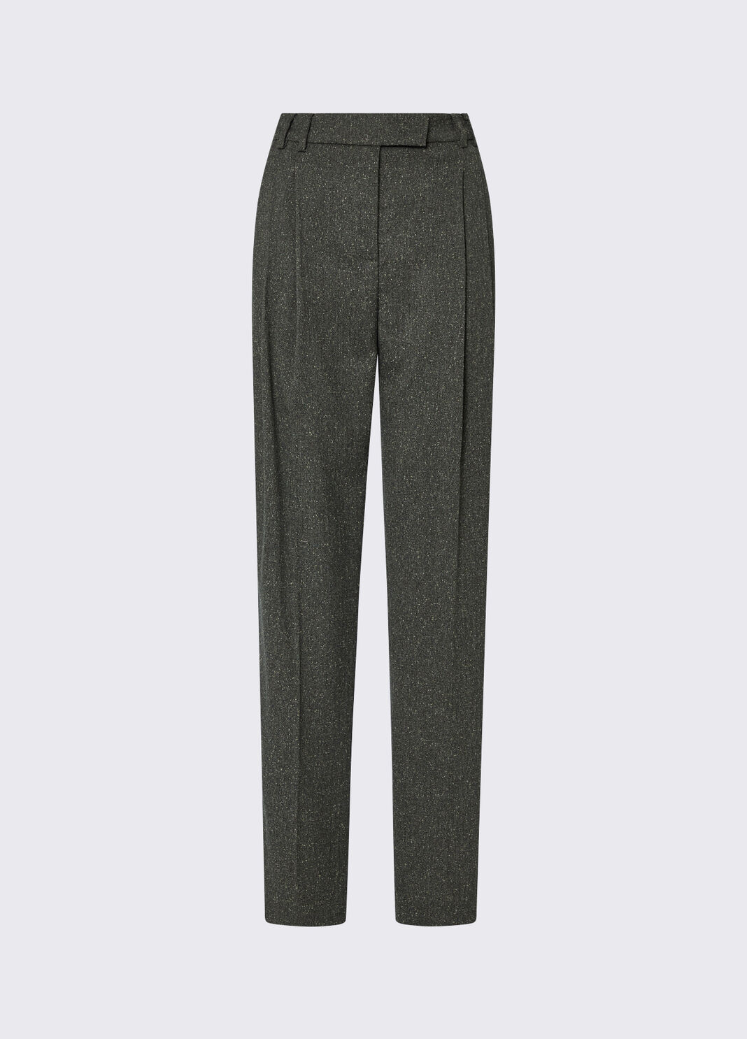 Trousers in tweed dark green Liu Jo - large image number 6