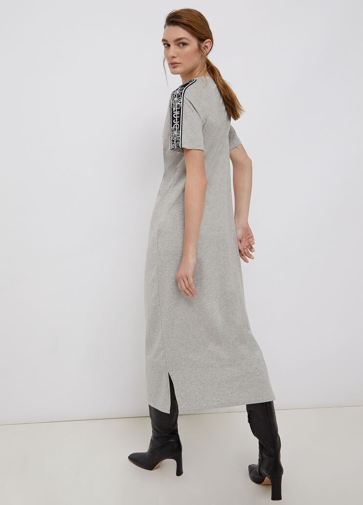 Langes nachhaltiges Kleid Hellgrau Liu Jo - large image number 1