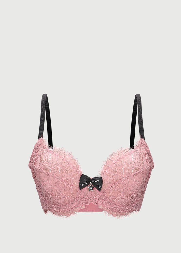 Lace bra pink Liu Jo - large image number 4 Lace bra pink Liu Jo - large image number 4