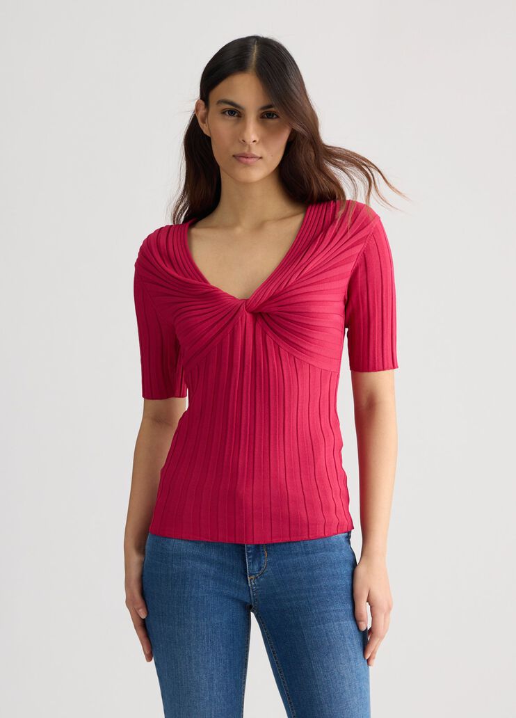 Knit top pink Liu Jo - medium Knit top pink Liu Jo - medium