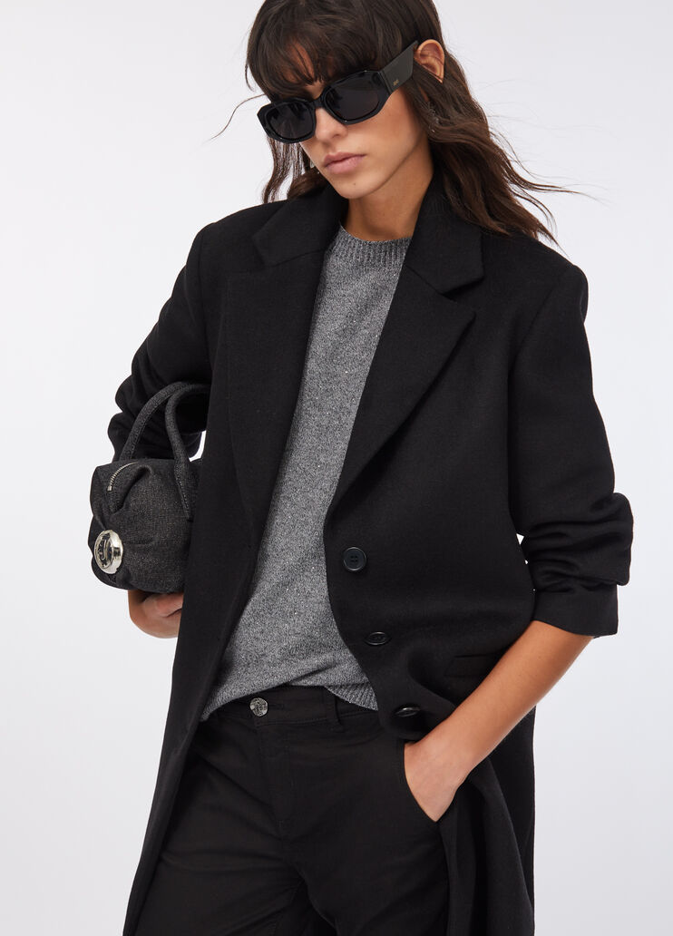 Wool coat black Liu Jo - medium