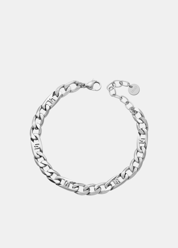 Bracciale in acciaio argento Liu Jo - large image number 0 Bracciale in acciaio argento Liu Jo - large image number 0