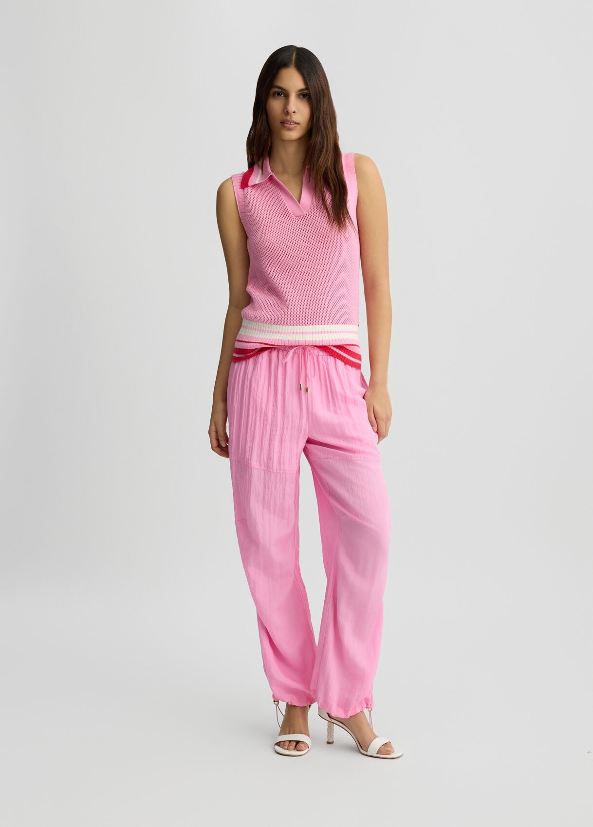 パンツ LIU JO Woman Pants Pink WA5370T1811 51906 LIU JO: Pants woman - Pink | Liu Jo pants WA5287T1811 online