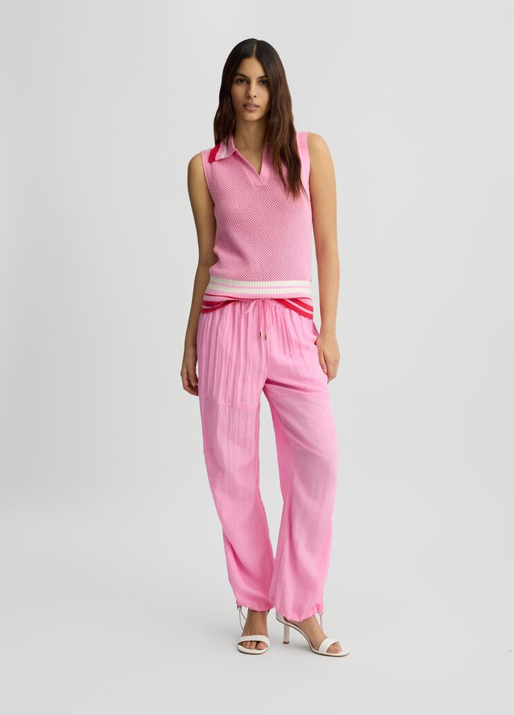 Jogging trousers pink Liu Jo - large image number 5 Jogging trousers pink Liu Jo - large image number 5