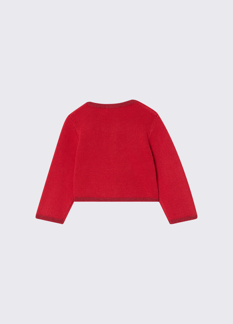 Cardigan mit Blume Rot Liu Jo - medium