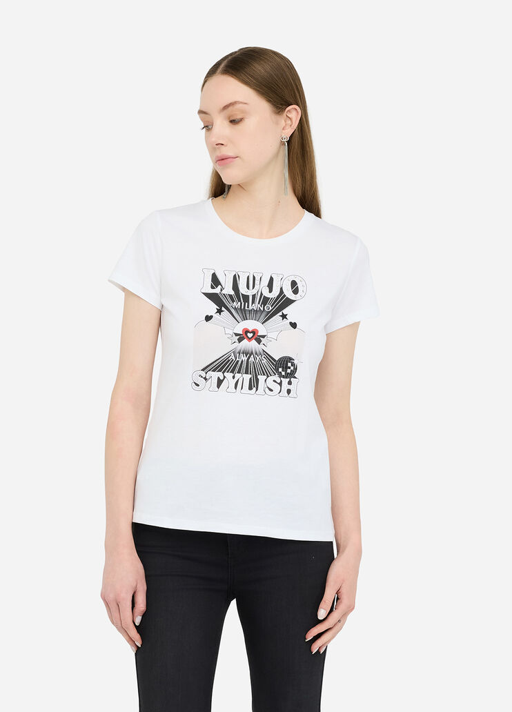 Liu Jo Better T-shirt Stylish Liu Jo - medium Liu Jo Better T-shirt Stylish Liu Jo - medium