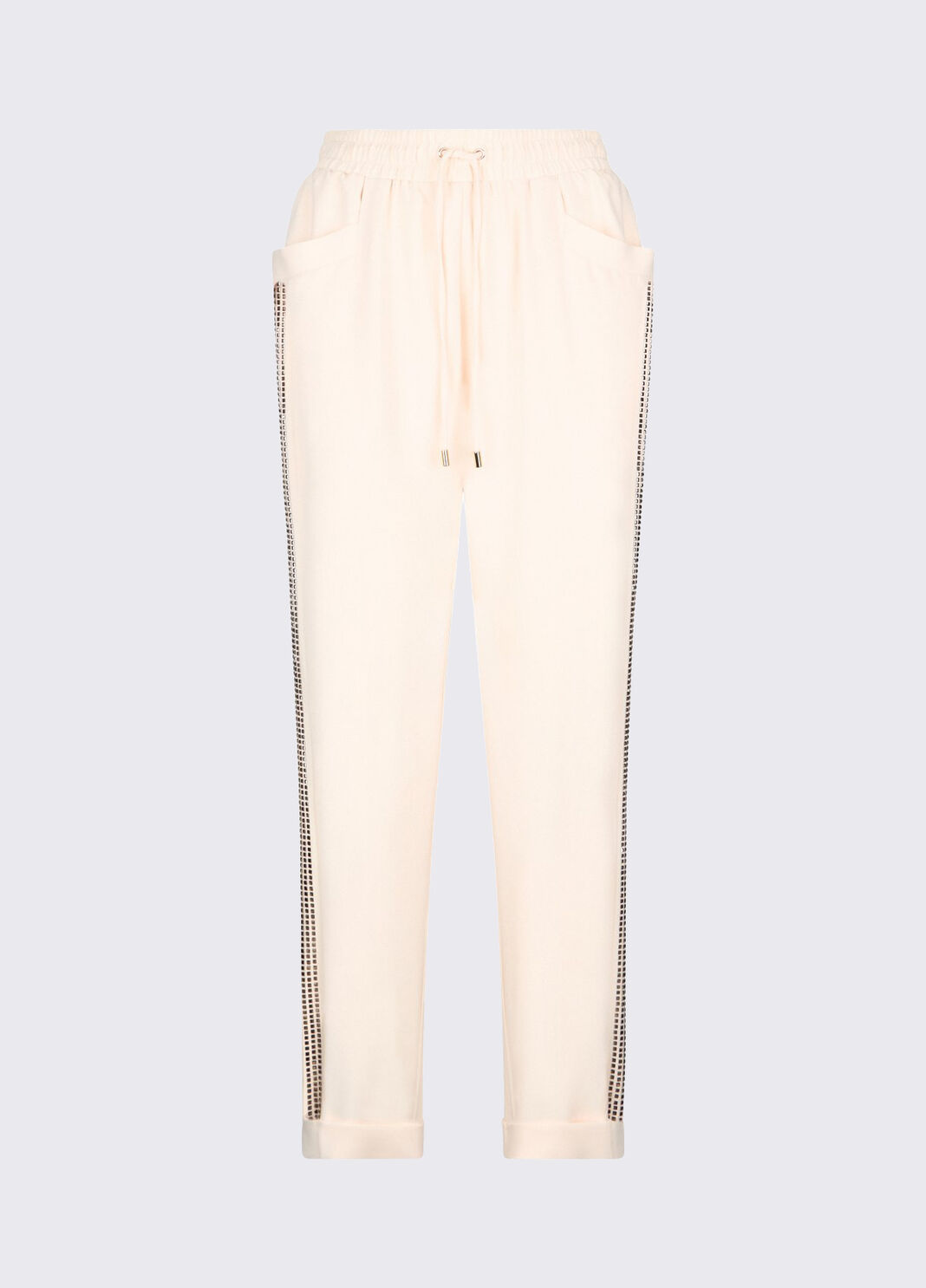 Pantalon avec strass champagne Liu Jo - large image number 6