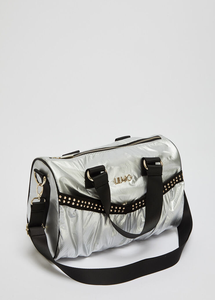 Сумка через плечо из нейлона серебристый Liu Jo - large image number 2