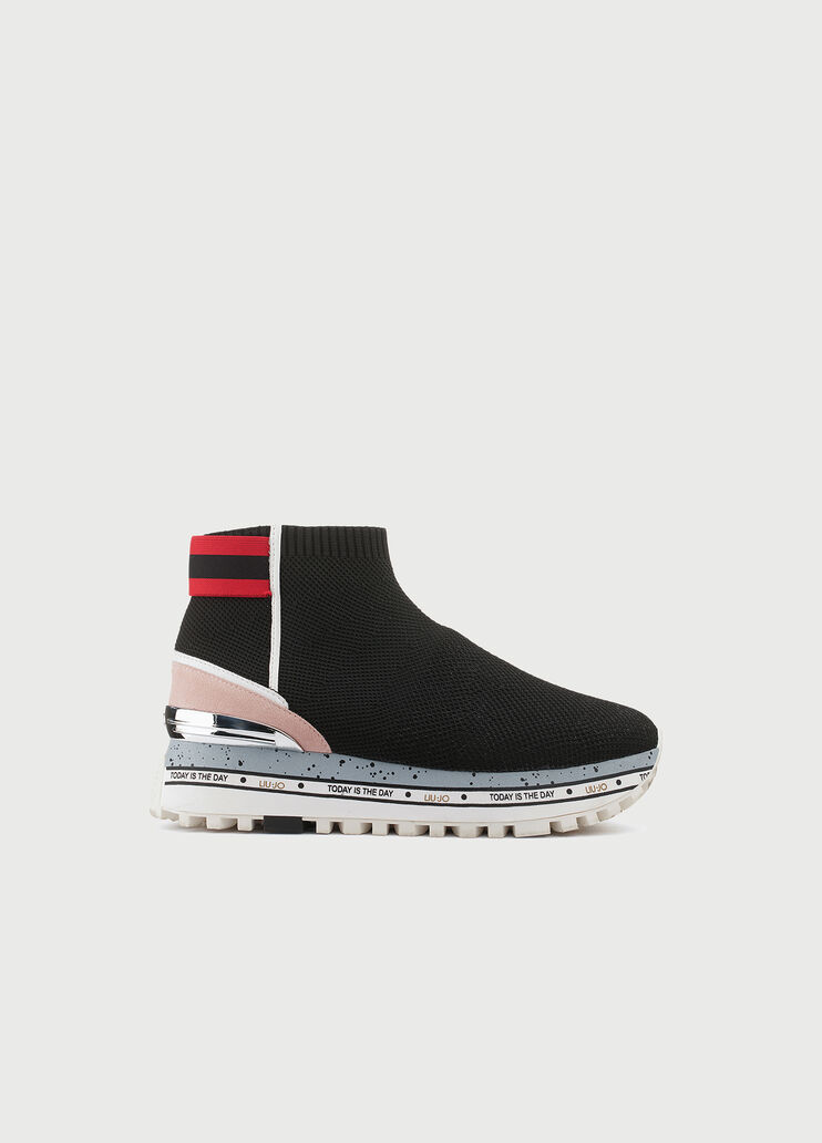 Sock sneakers with platform sole Black Liu Jo - large image number 0 Sock sneakers with platform sole Black Liu Jo - large image number 0