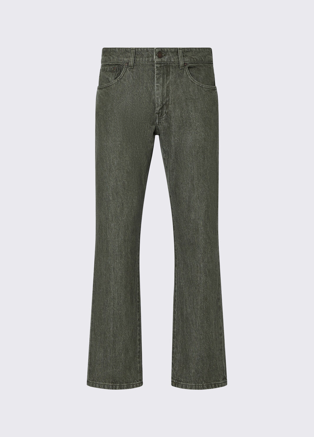 Straight-leg trousers regular fit moss green Liu Jo - large image number 6