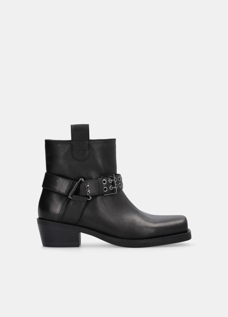 Suede cowboy ankle boots black Liu Jo - medium Suede cowboy ankle boots black Liu Jo - medium