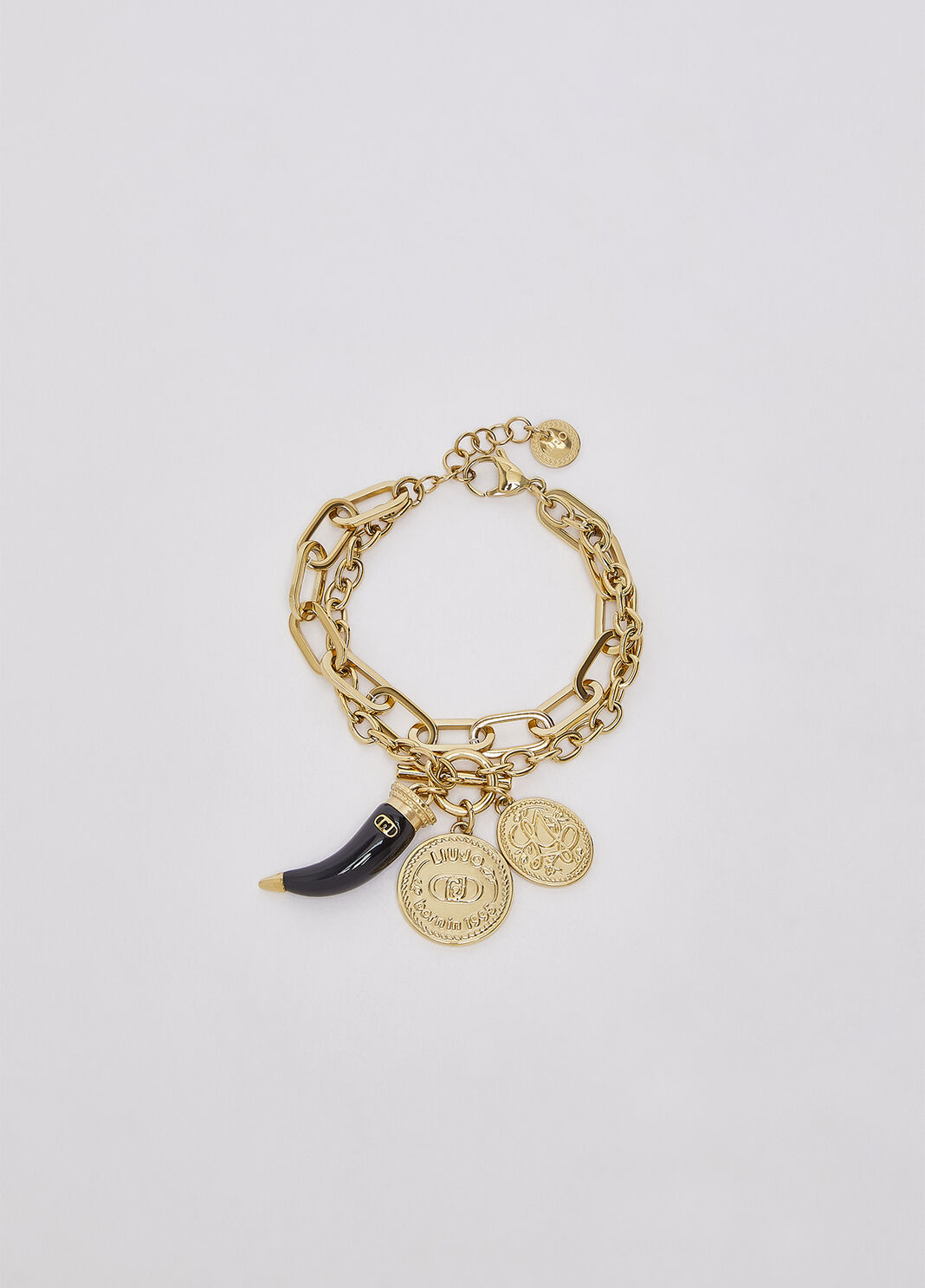 Bracelet multi-chain with charms black Liu Jo - large image number 0