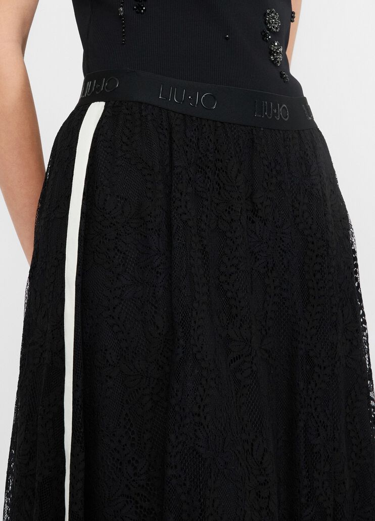 Lace skirt black Liu Jo - large image number 2