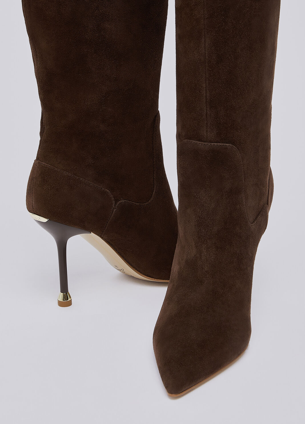 Hohe Stiefel aus Veloursleder Ebenholz Liu Jo - large image number 7