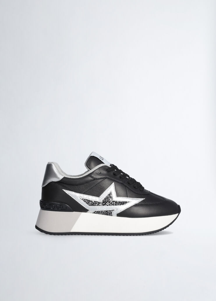 Sneakers in pelle nero Liu Jo - medium Sneakers in pelle nero Liu Jo - medium
