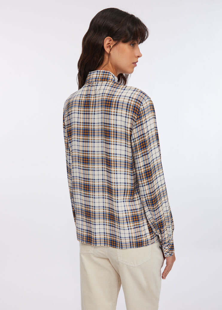 Chequered shirt with rhinestones check Liu Jo - large image number 1