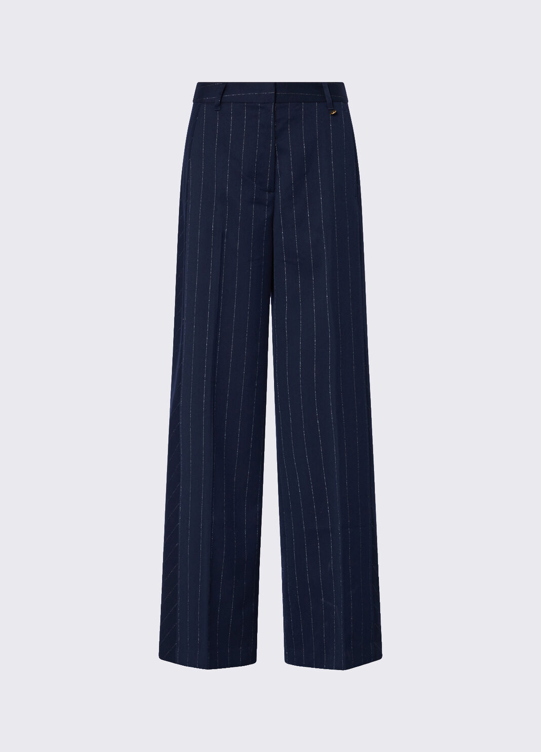 Pinstripe Straight Pants blue pinstripe Liu Jo - large image number 6