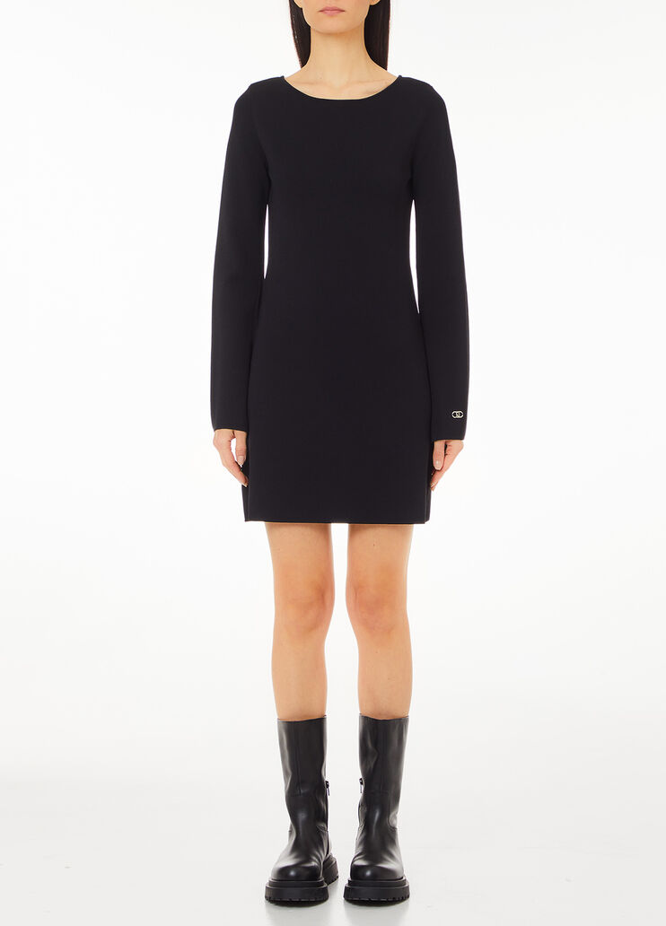 Abito in maglia nero Liu Jo - large image number 0