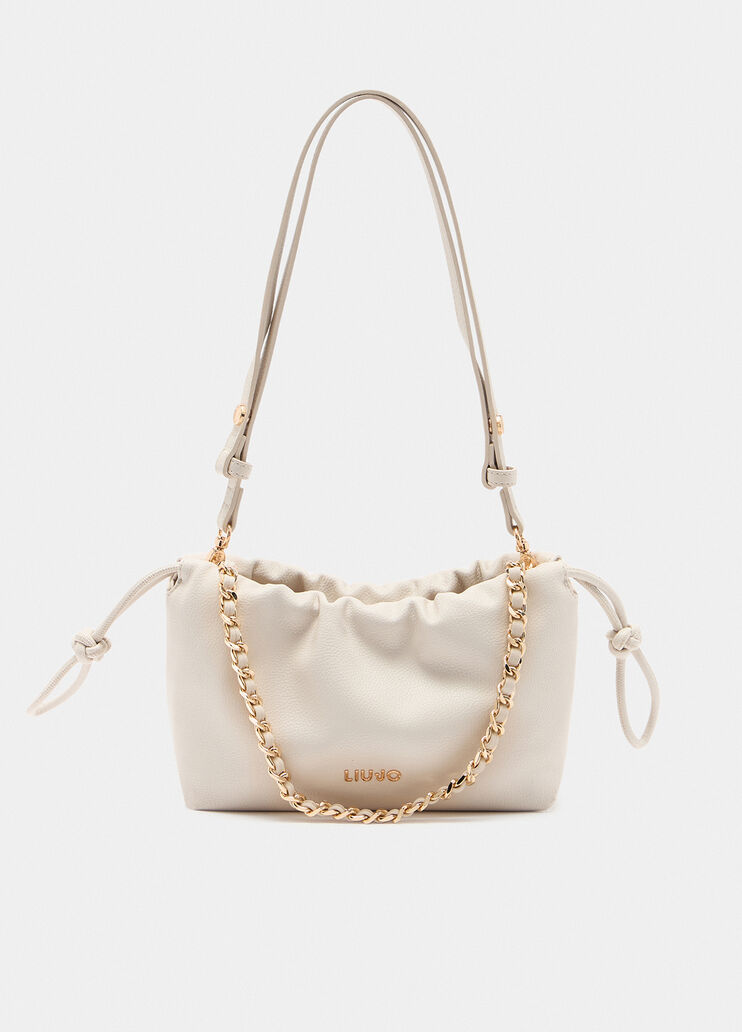 Kleine Tasche mit Kette Weiß Liu Jo - medium Kleine Tasche mit Kette Weiß Liu Jo - medium
