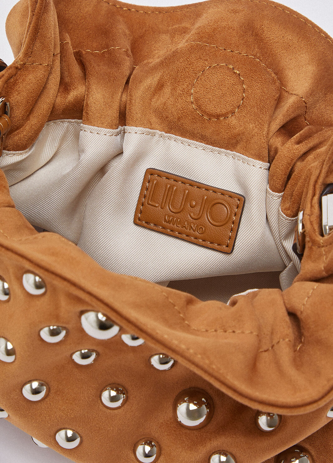 Small Riccy bag with studs brown Liu Jo - large image number 6