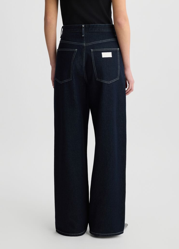 Distressed cotton jeans dark denim Liu Jo - medium Distressed cotton jeans dark denim Liu Jo - medium