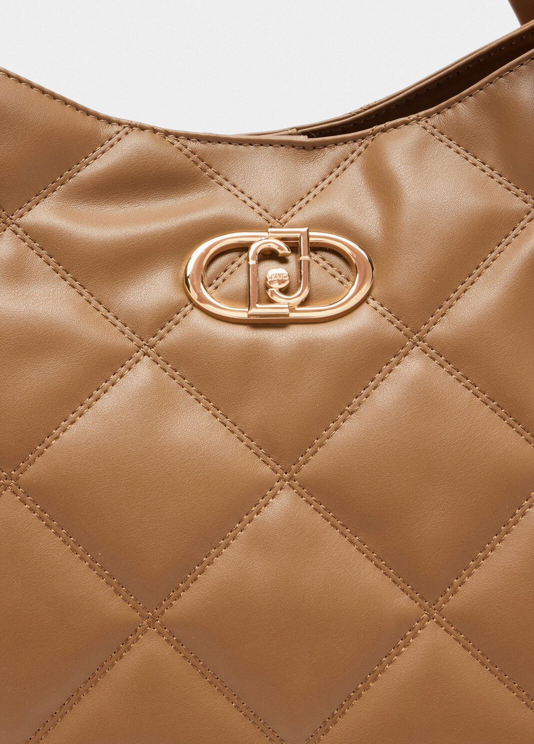 Sac fourre-tout grand format matelass&eacute; marron Liu Jo - large image number 2