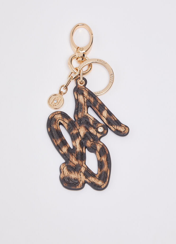Portachiavi con logo animalier animalier Liu Jo - medium