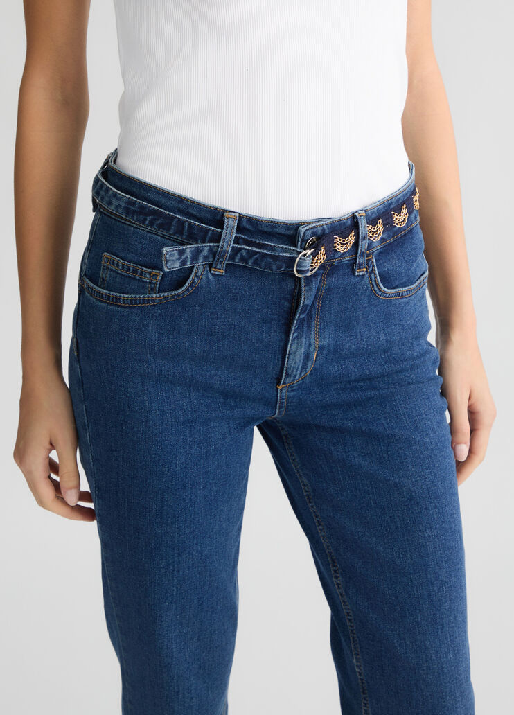 High-waisted skinny jeans dark denim Liu Jo - large image number 2 High-waisted skinny jeans dark denim Liu Jo - large image number 2