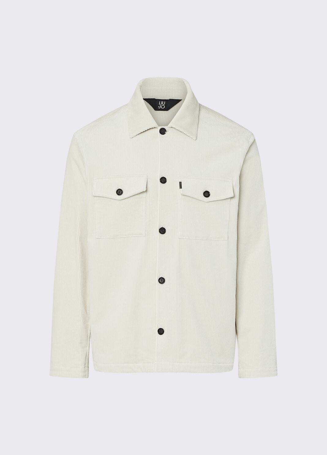 Veste Surchemise en Velours blanc Liu Jo - large image number 6