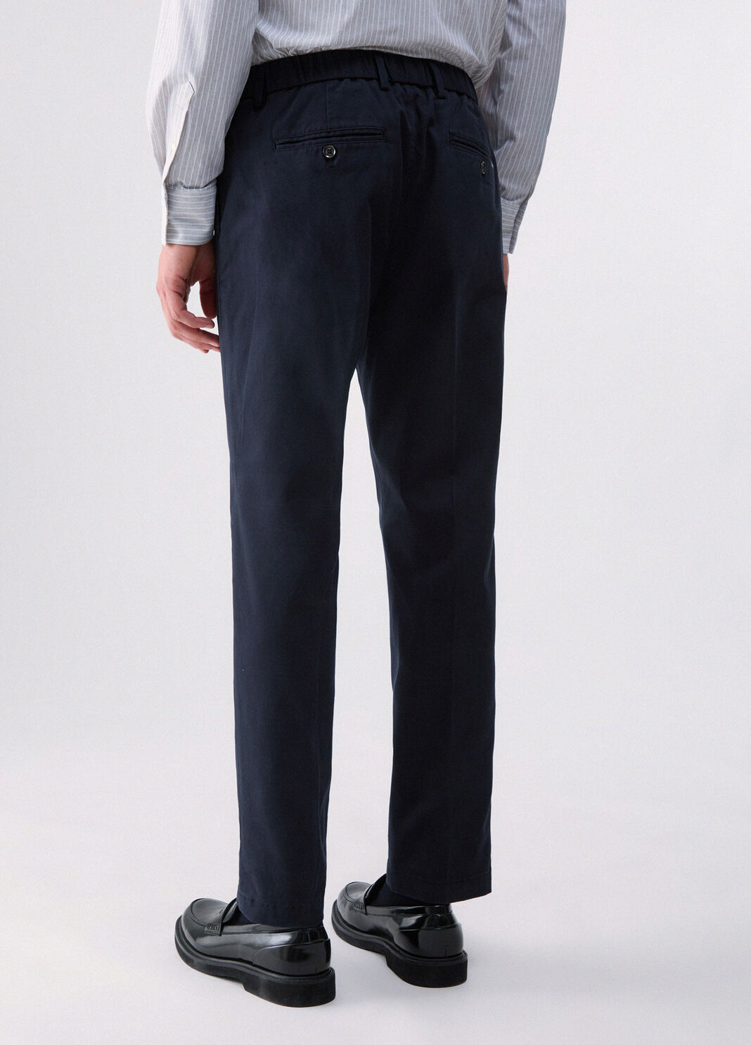 Chino trousers regular fit dark blue Liu Jo - large image number 1