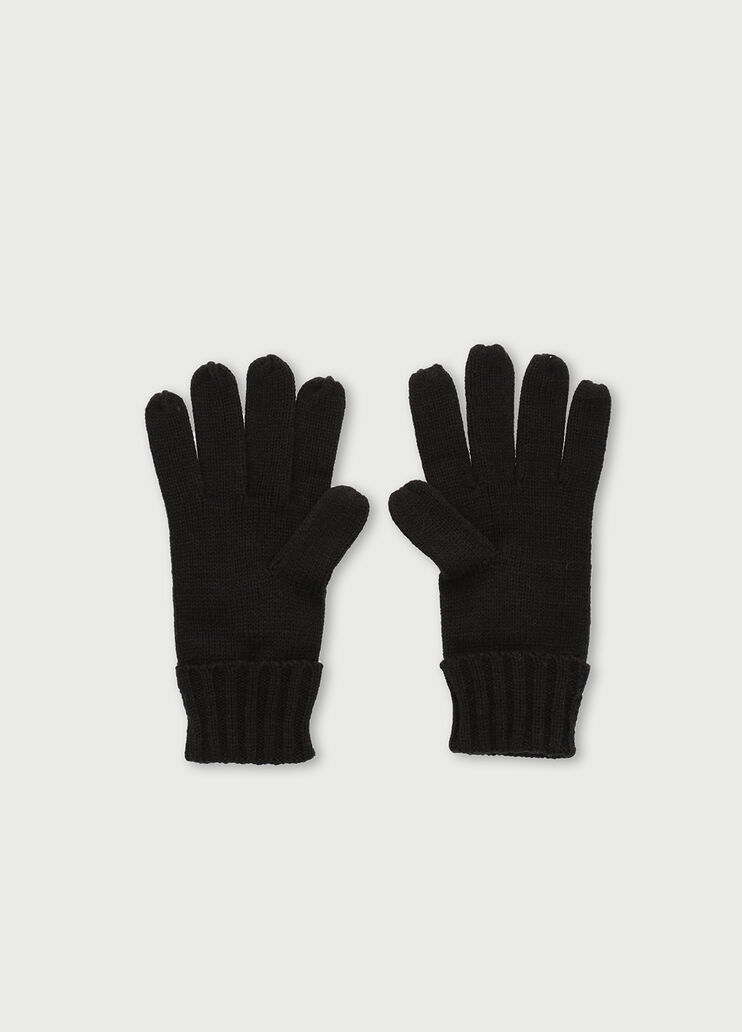 Guanti con castoni gioiello Nero Liu Jo - large image number 1