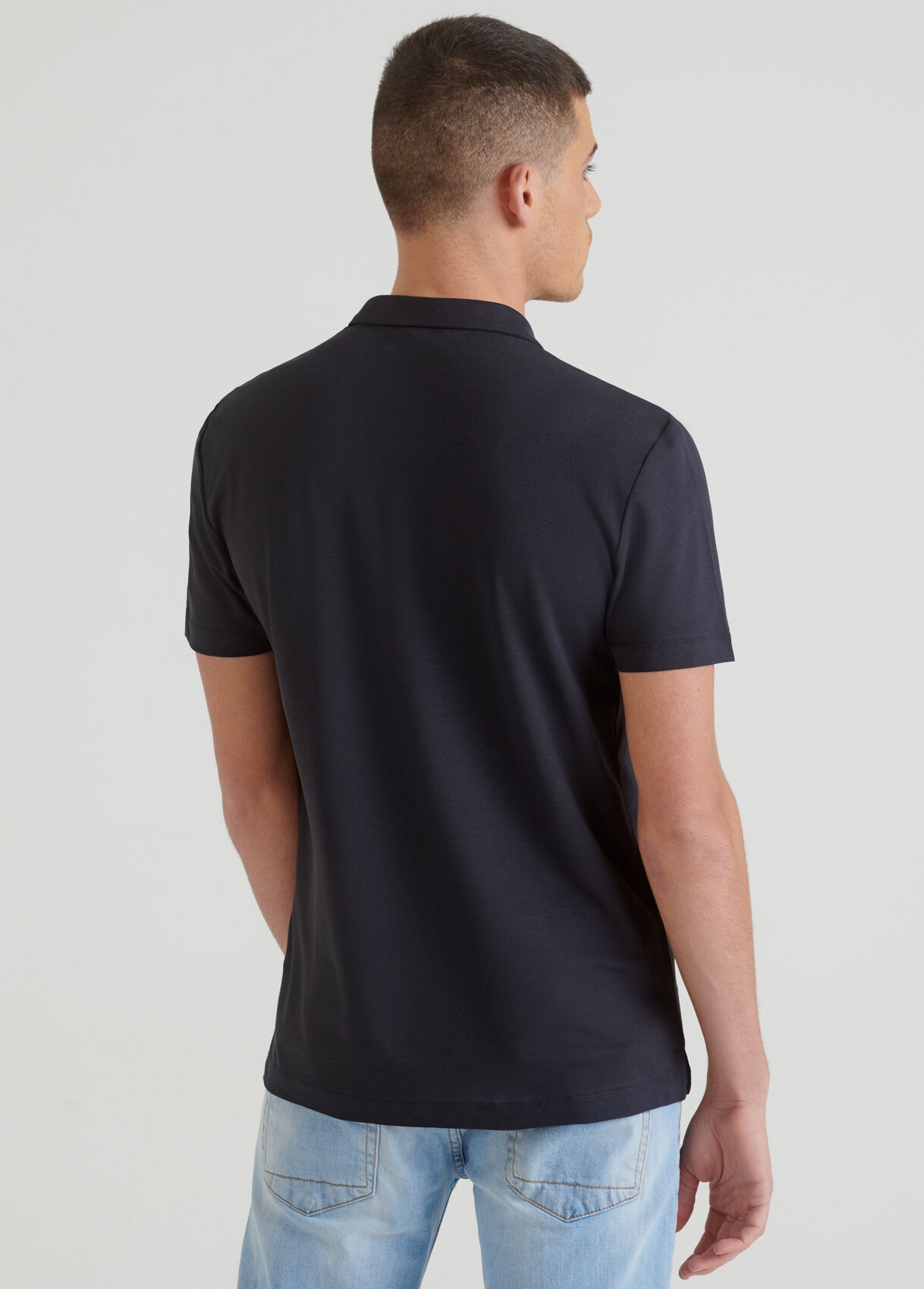 Polo shirt with logo