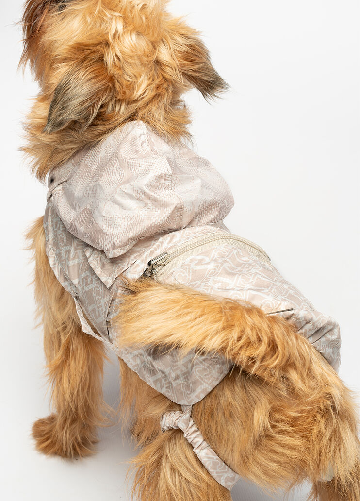 Liu Jo Pets double-face raincoat caramel Liu Jo - large image number 5