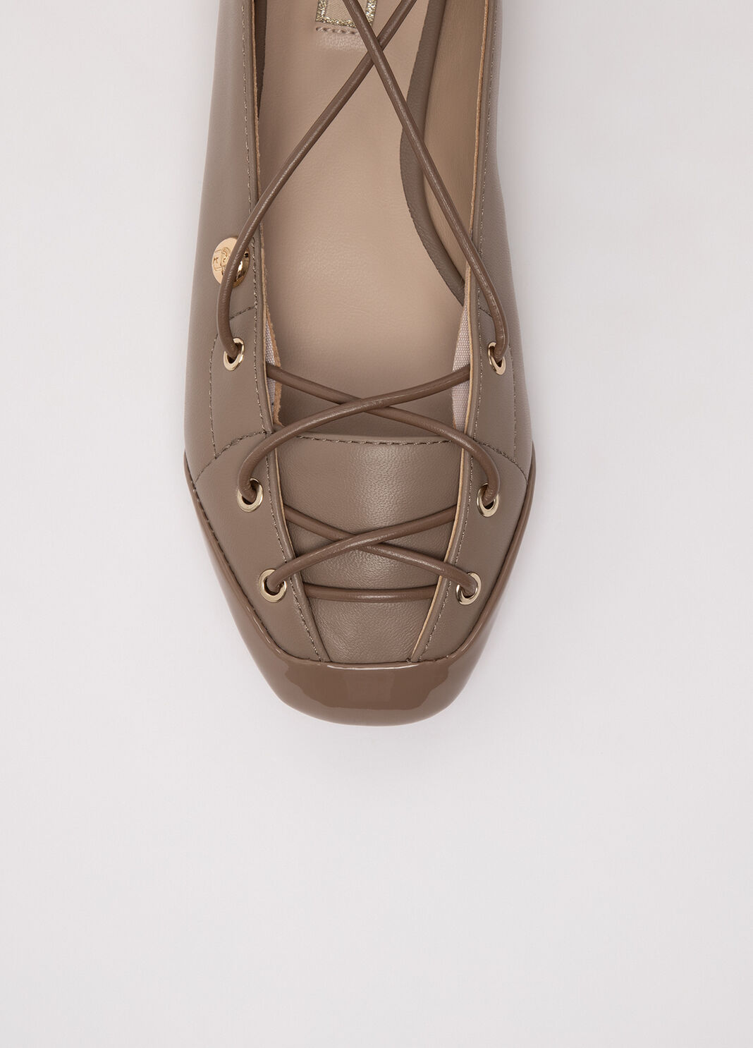 Ballerine lace-up havana Liu Jo - large image number 5